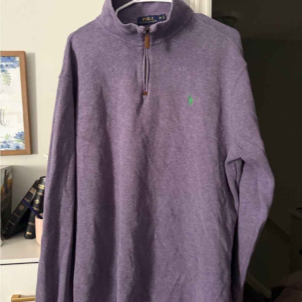 Polo Ralph Lauren Purple Pullover Jacket